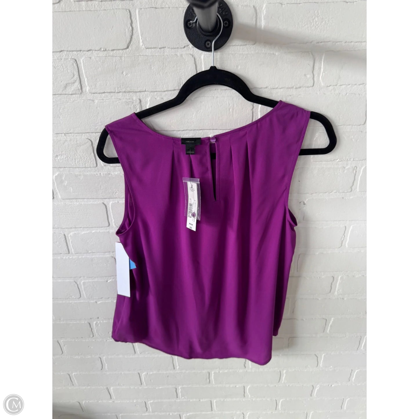 Top Sleeveless By Worthington In Purple, Size: M