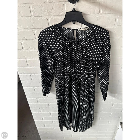 Dress Casual Short By Boden In Black & White, Size: Mp