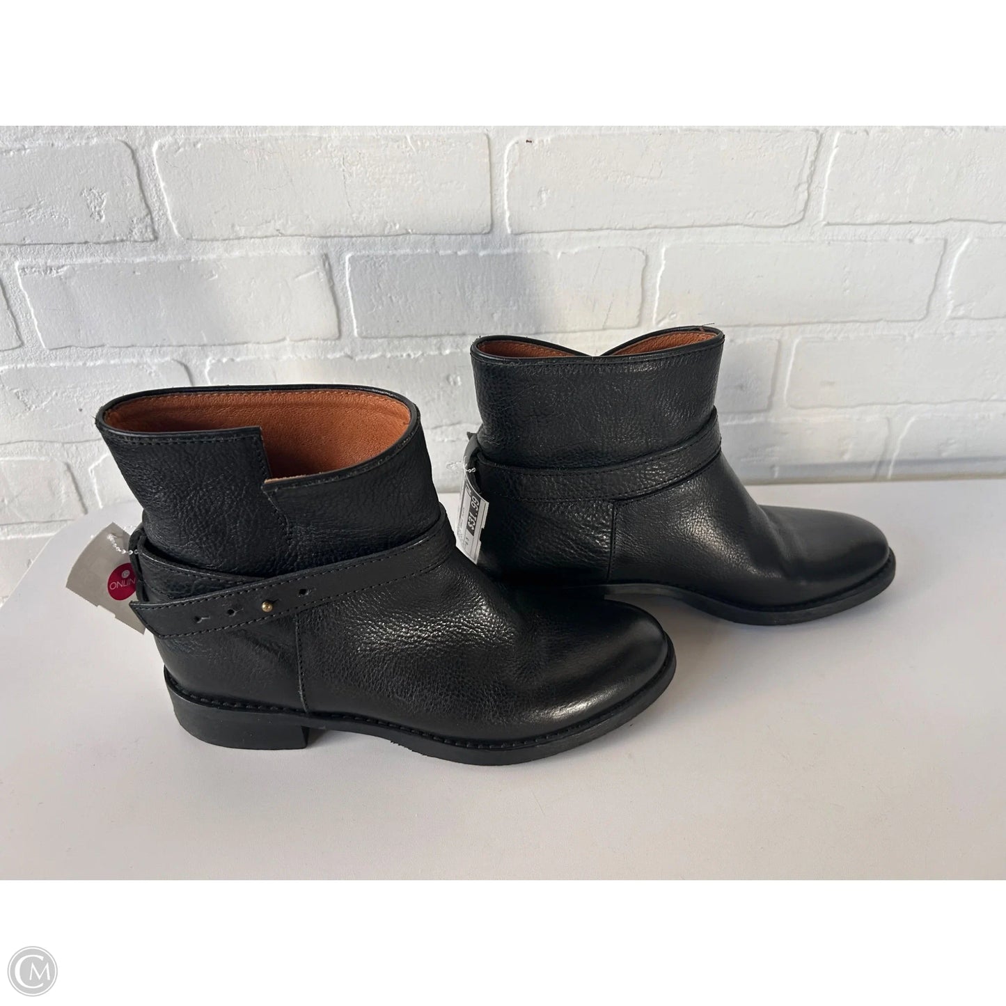 Boots Ankle Flats By Madewell In Black, Size: 6.5