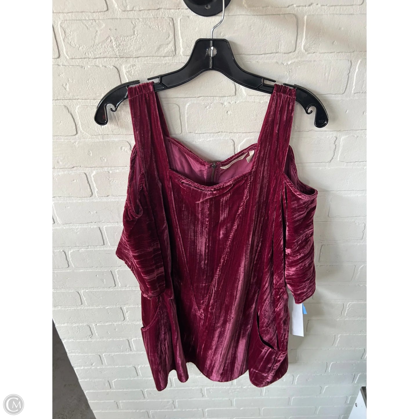 Top Short Sleeve By Soft Surroundings In Pink, Size: Xl