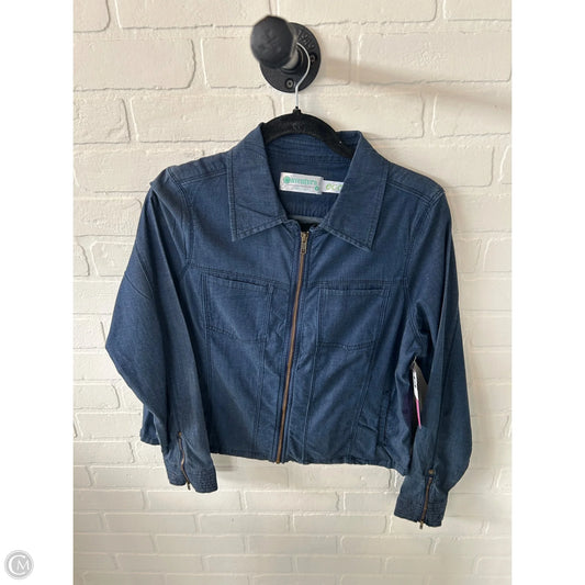 Jacket Other By Aventura In Blue Denim, Size: M