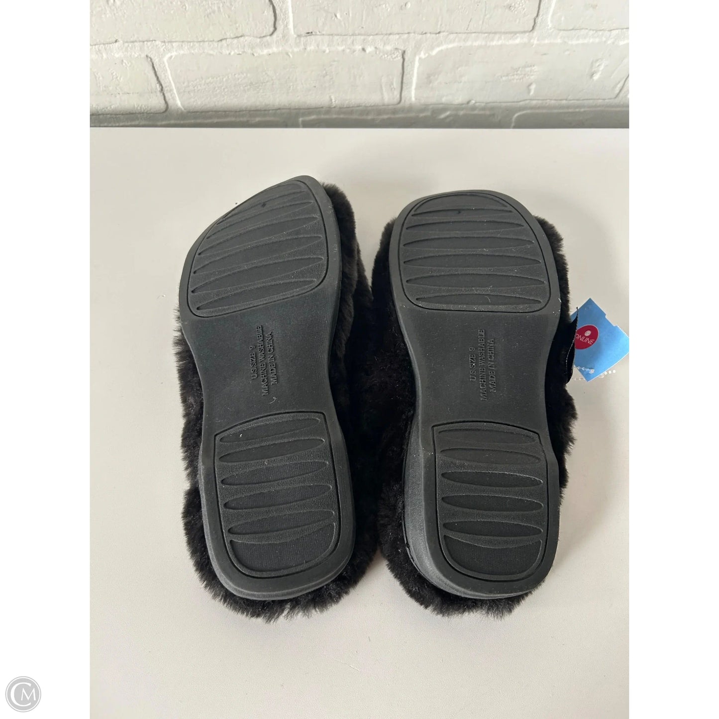 Slippers By Simply Vera In Black, Size: 9