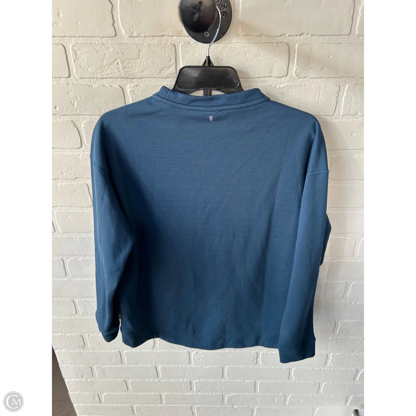 Athletic Sweatshirt Crewneck By Nobull In Blue, Size: S
