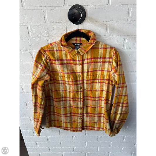 Top Long Sleeve By Cotopaxi In Red & Yellow, Size: S