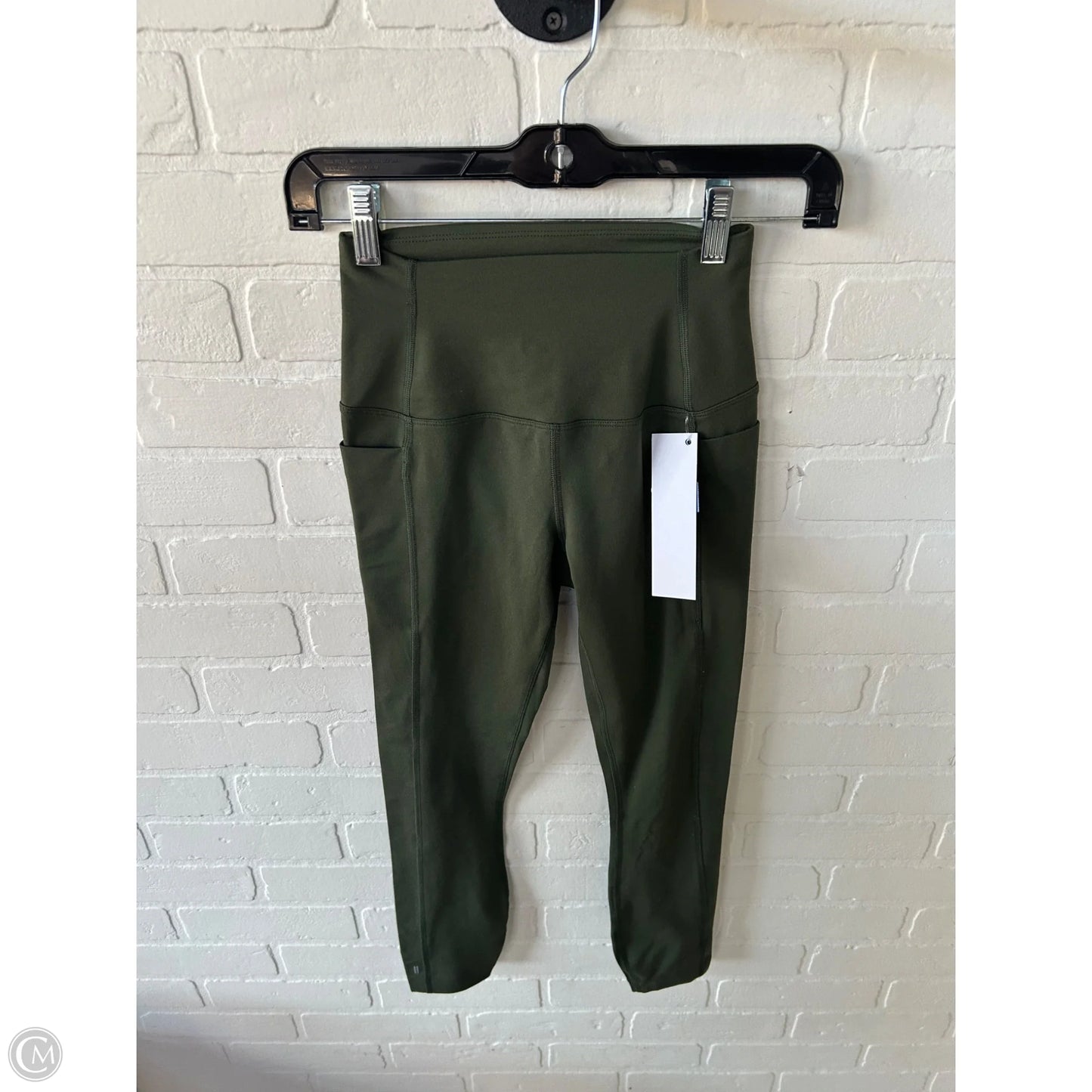 Athletic Leggings By Nobull In Green, Size: 0