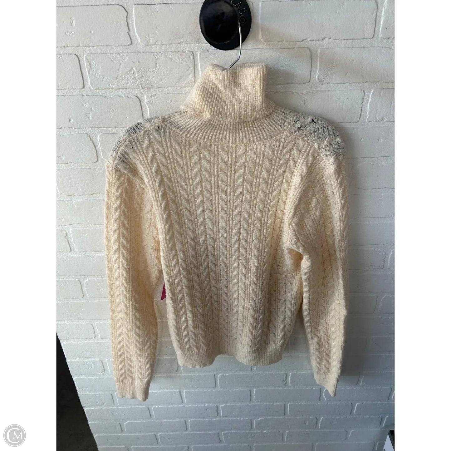 Sweater By Cmf In Cream, Size: L