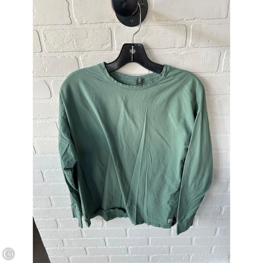 Athletic Top Long Sleeve Crewneck By Vuori In Green, Size: Xs