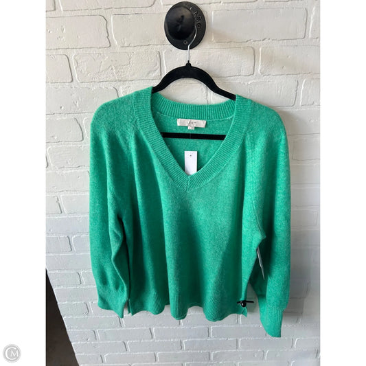 Sweater By Loft In Green, Size: Xl