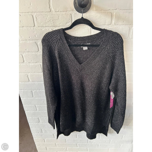 Sweater By Natural Reflections In Black, Size: Xl