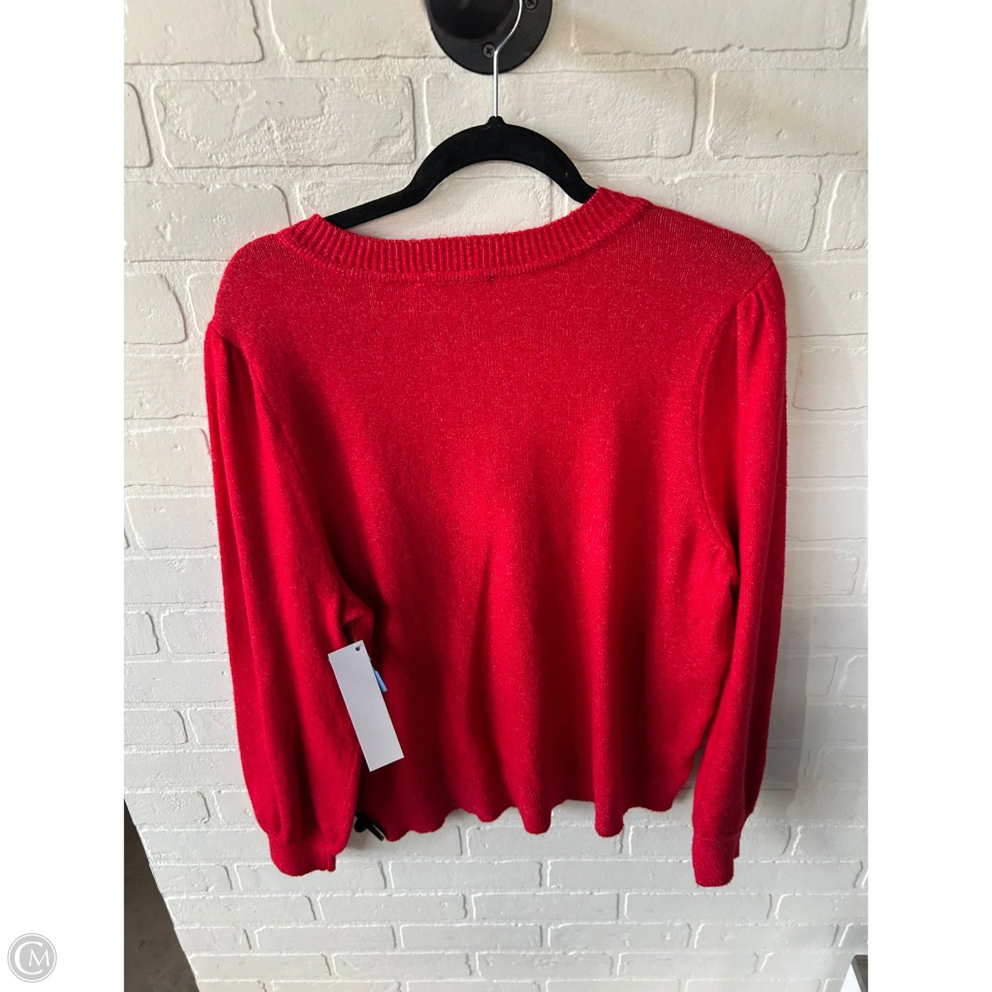 Sweater By Loft In Red, Size: Xxl