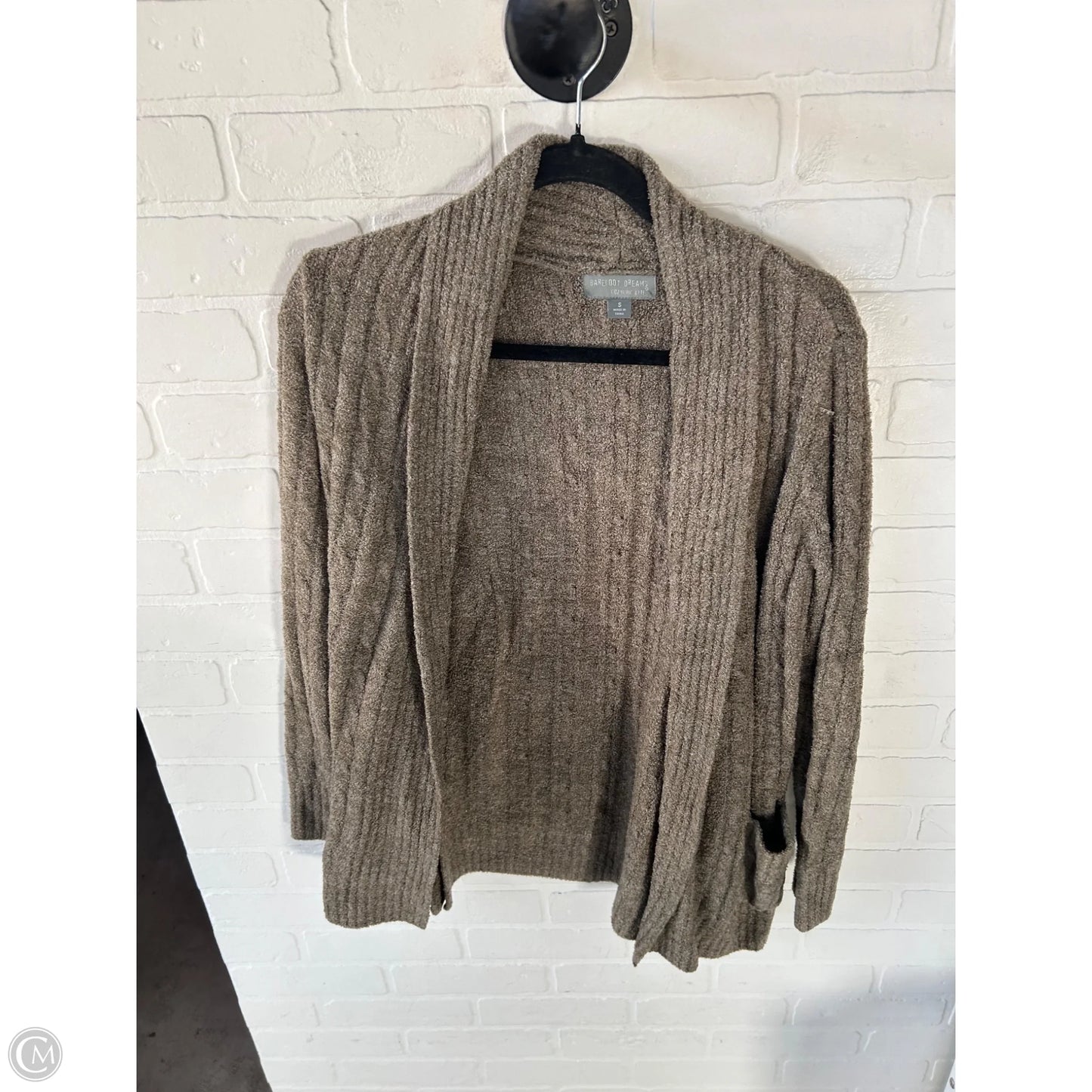 Sweater Cardigan By Barefoot Dreams In Green, Size: S