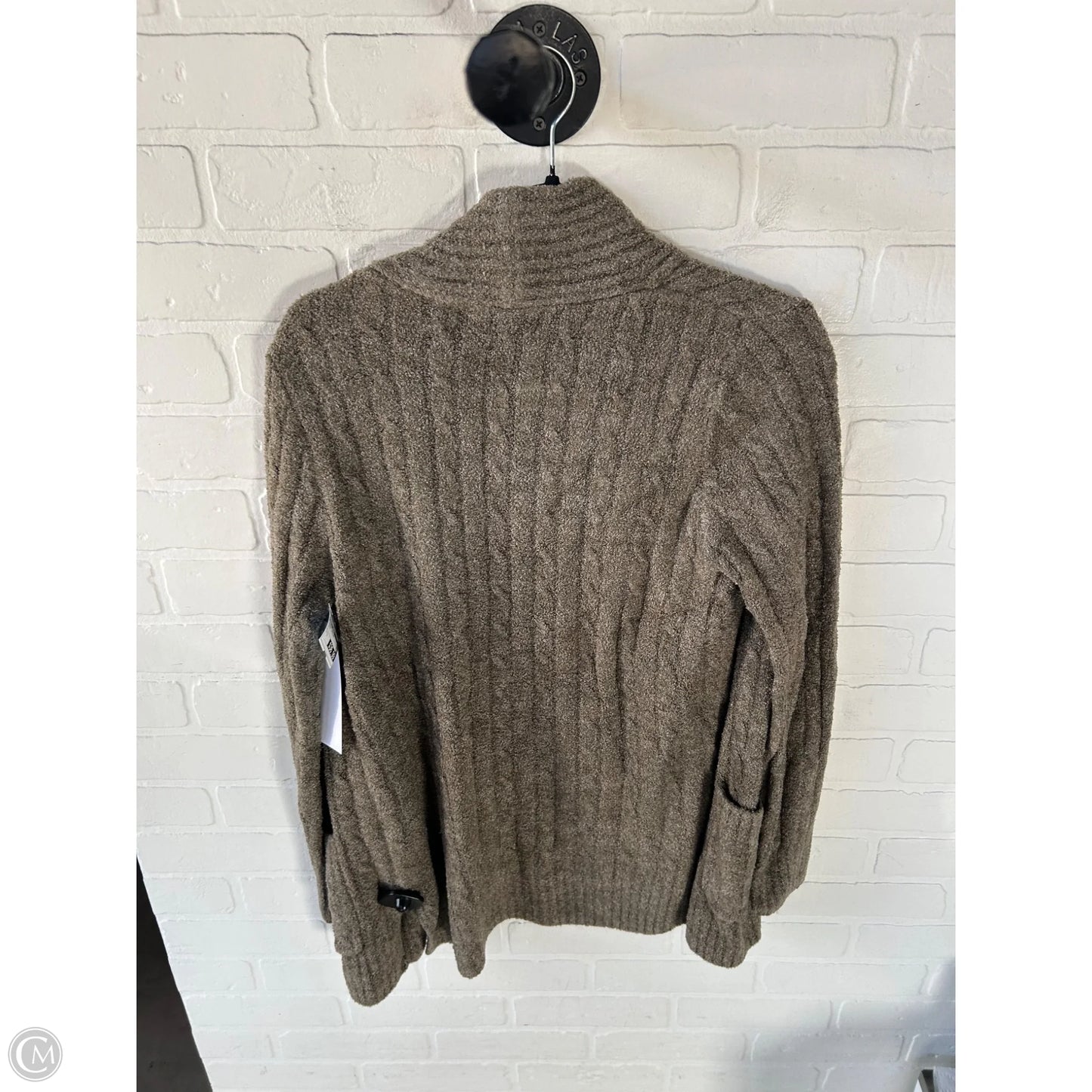 Sweater Cardigan By Barefoot Dreams In Green, Size: S