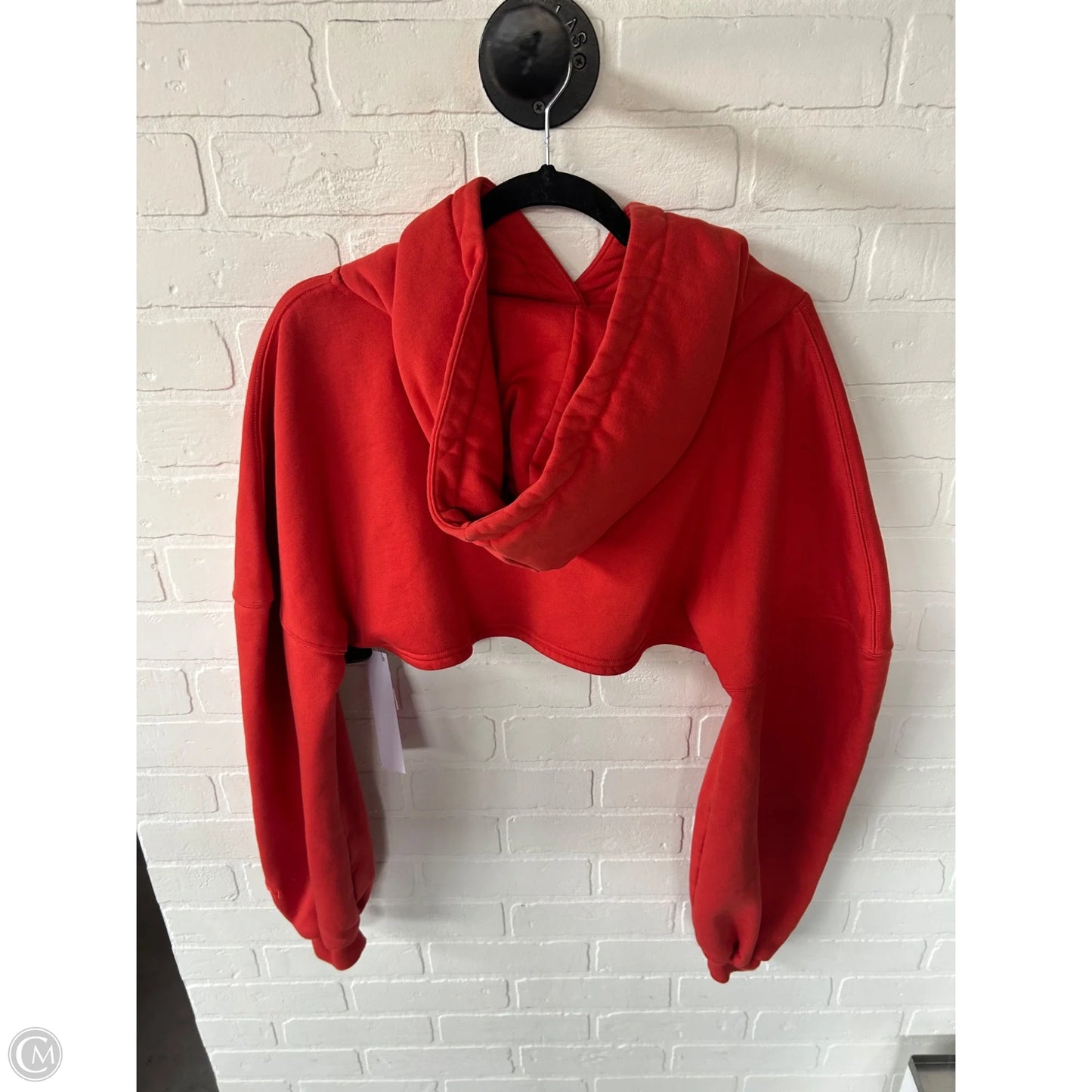 Sweatshirt Hoodie By Cmb In Orange, Size: S