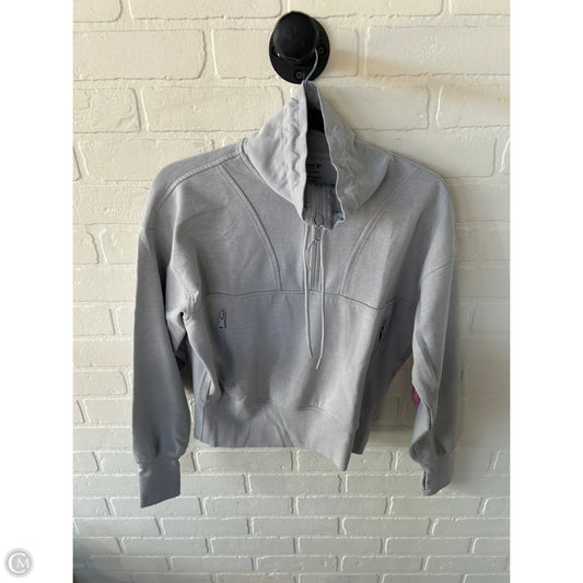Athletic Sweatshirt Collar By Old Navy In Grey, Size: S