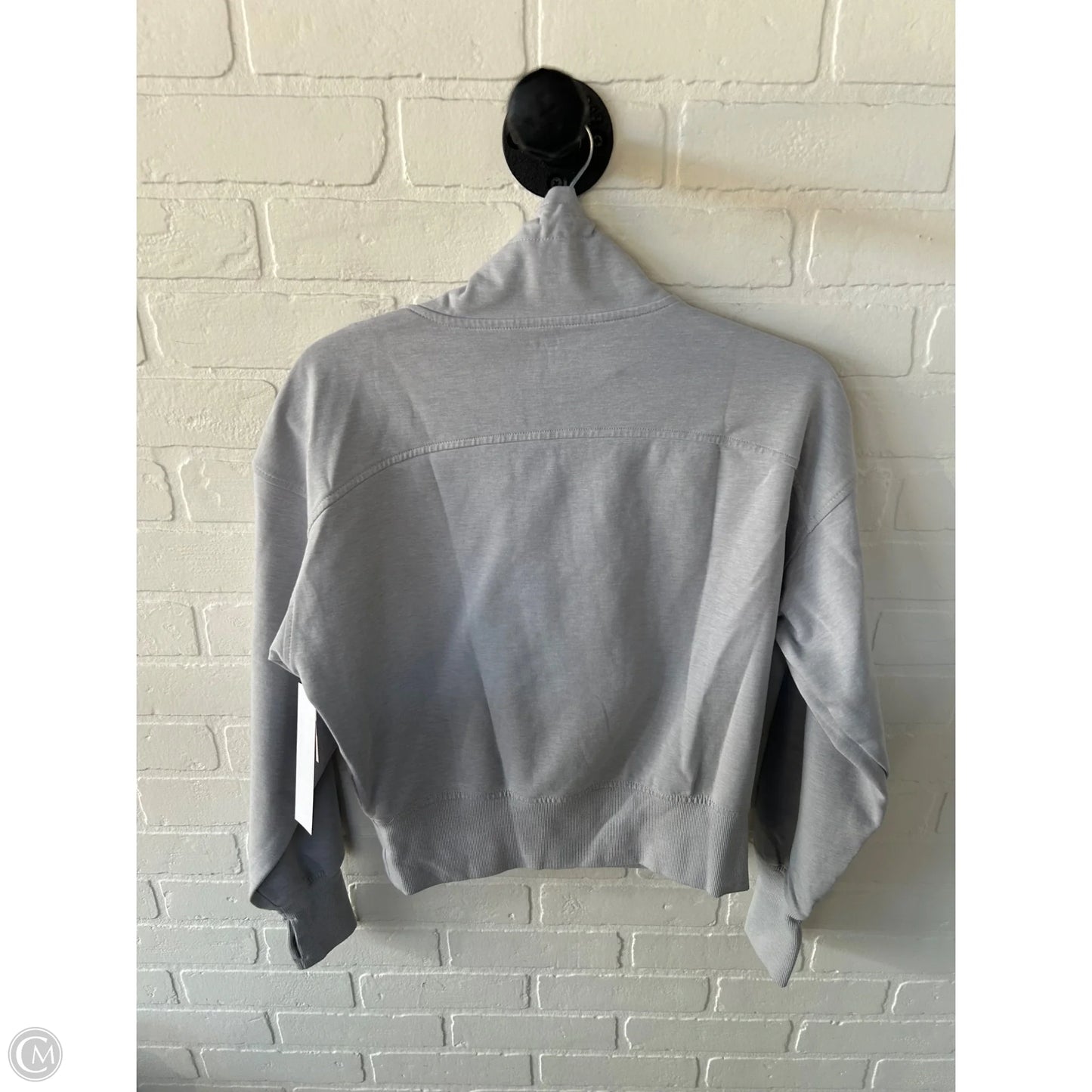 Athletic Sweatshirt Collar By Old Navy In Grey, Size: S