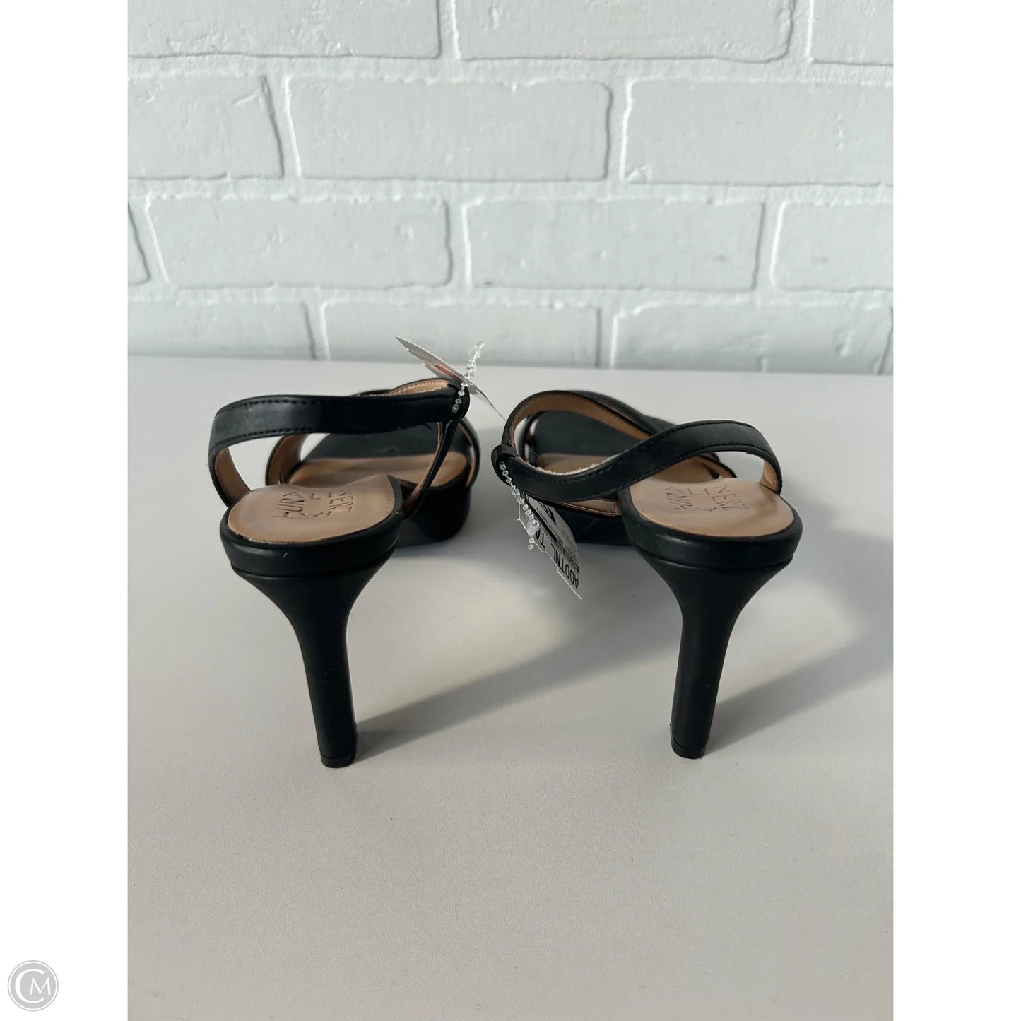 Sandals Heels Stiletto By Naturalizer In Black, Size: 6.5