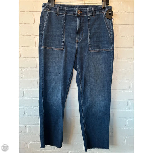 Jeans Straight By J. Jill In Blue Denim, Size: 10