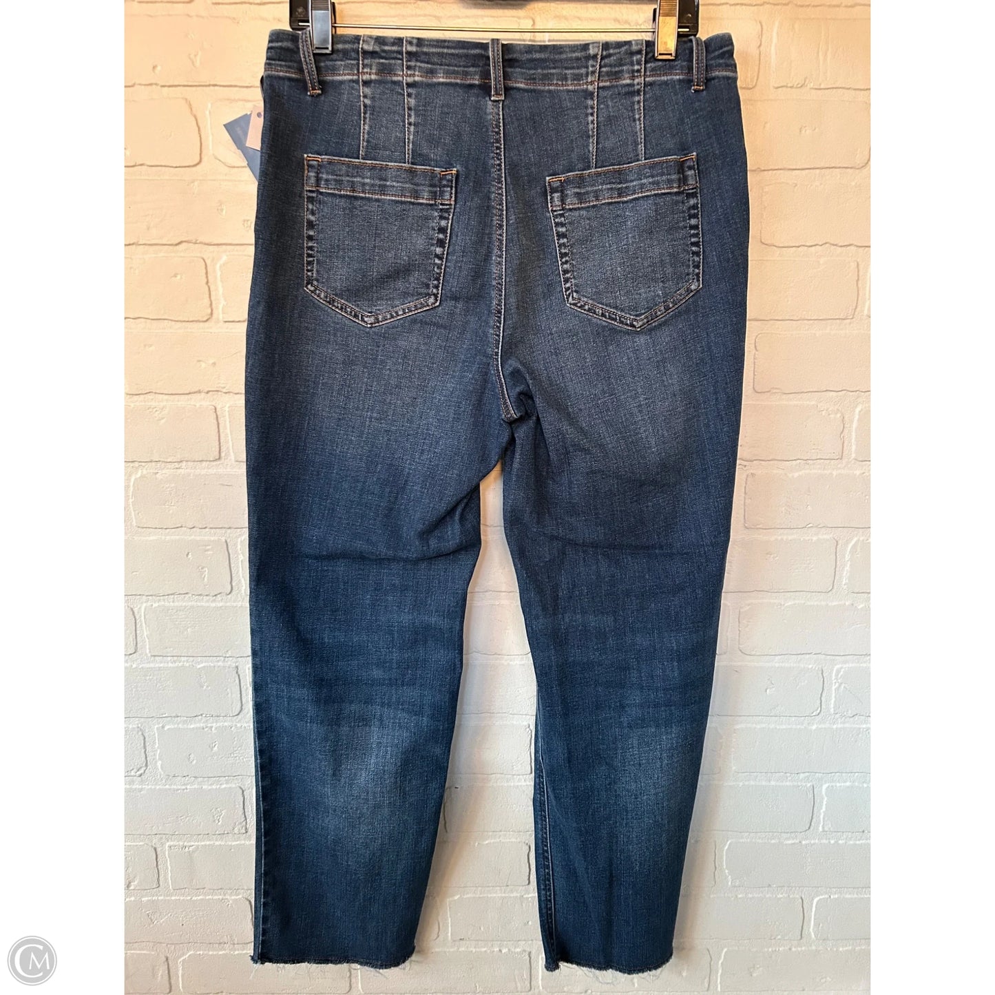 Jeans Straight By J. Jill In Blue Denim, Size: 10