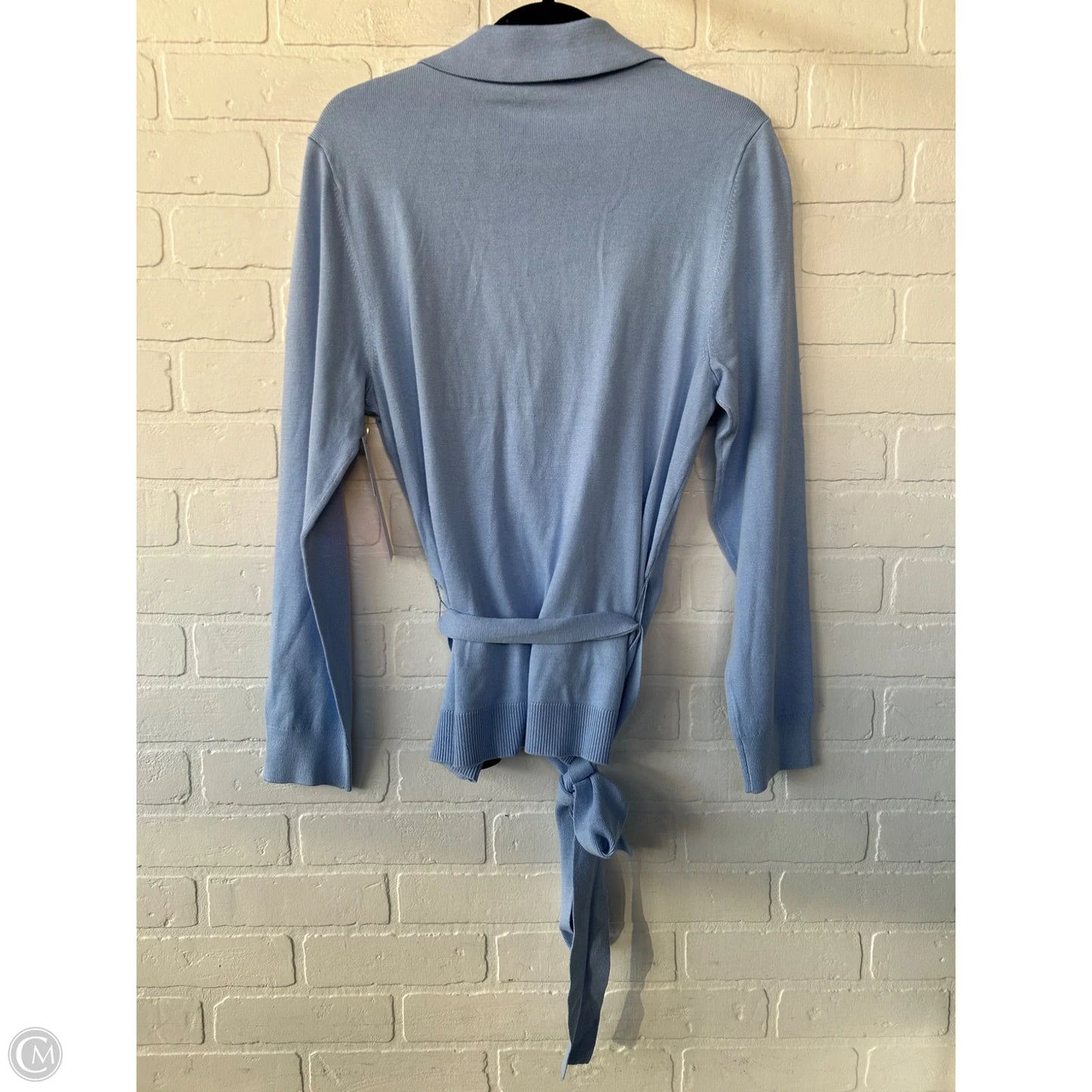 Sweater By Ann Taylor In Blue, Size: Xl