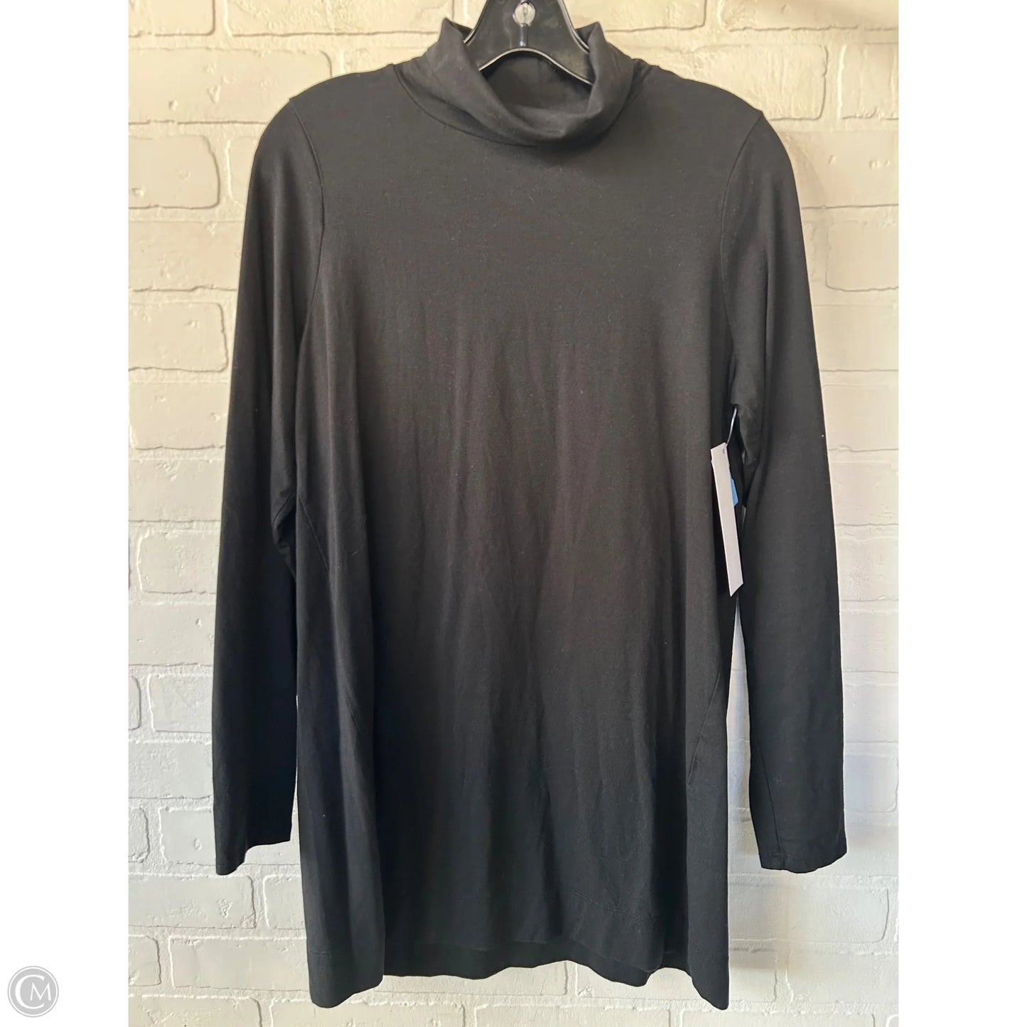 Tunic Long Sleeve By J. Jill In Black, Size: M