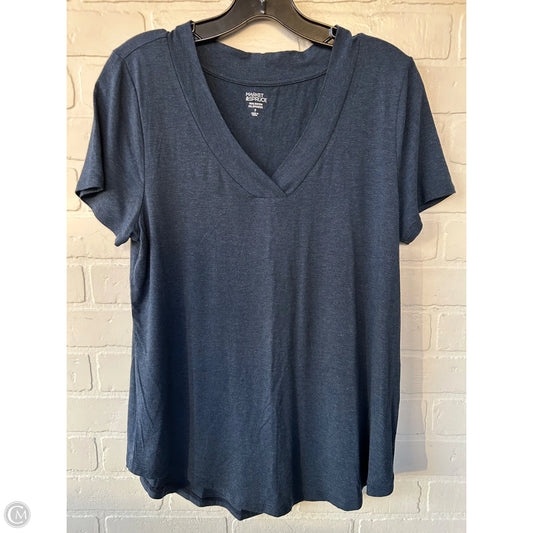 Top Short Sleeve Basic By Market & Spruce In Blue, Size: M