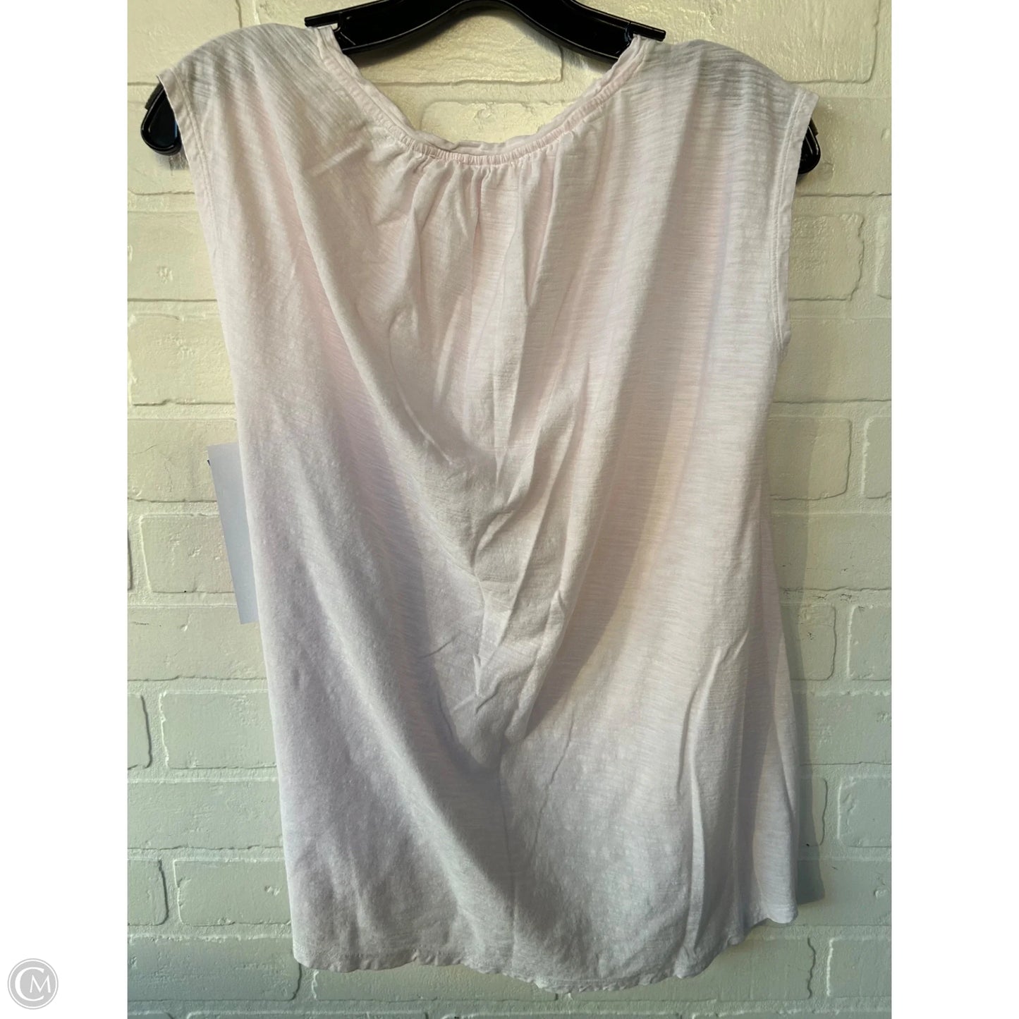 Top Short Sleeve Basic By Gap In Pink, Size: M