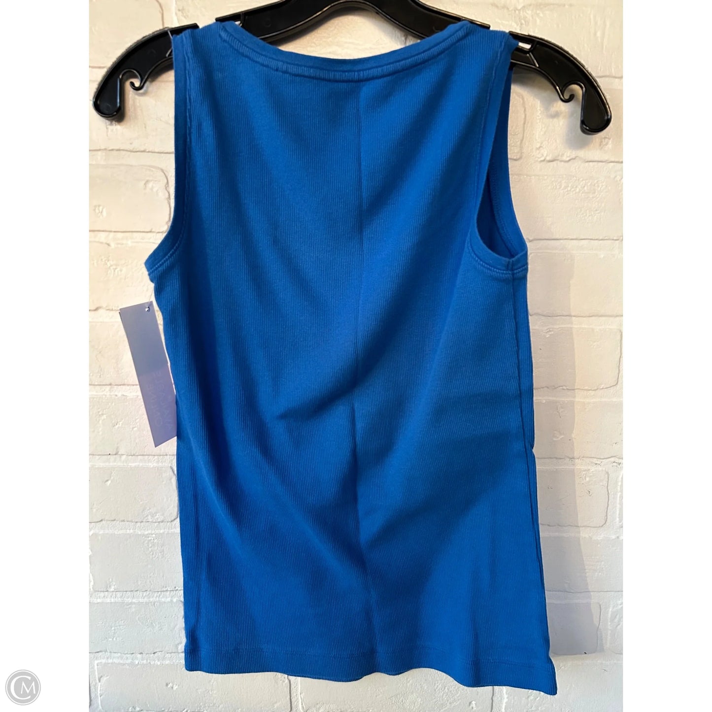 Top Sleeveless Basic By Chicos In Blue, Size: S