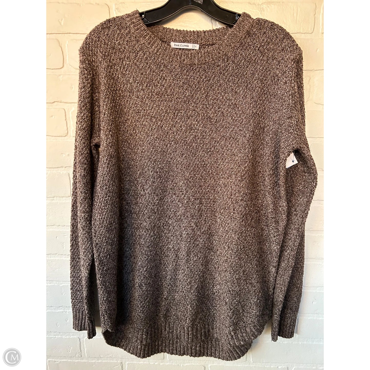 Sweater By Pink Clover In Brown, Size: M