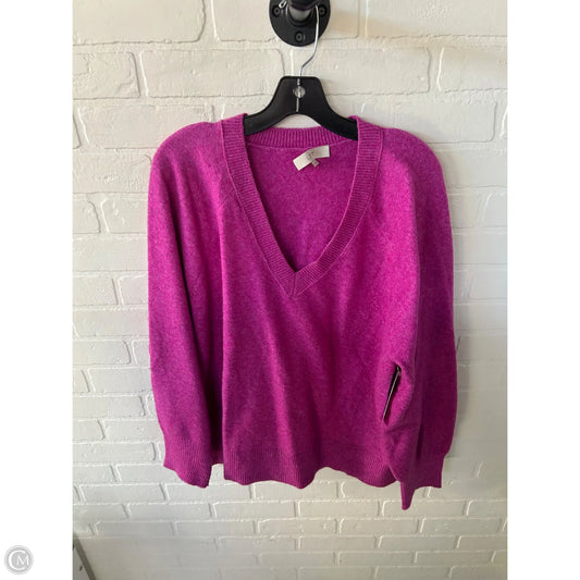 Sweater By Loft In Pink, Size: Xl