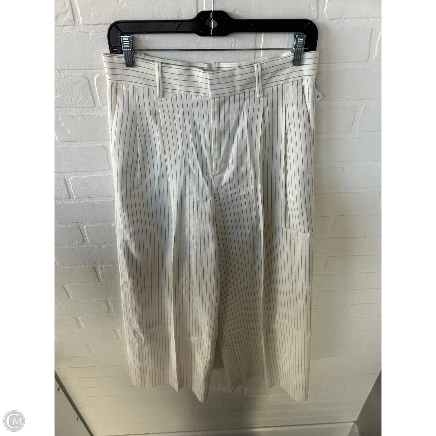 Pants Wide Leg By Madewell In Black & White, Size: 0