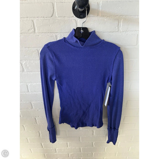 Top Long Sleeve By We The Free In Purple, Size: S