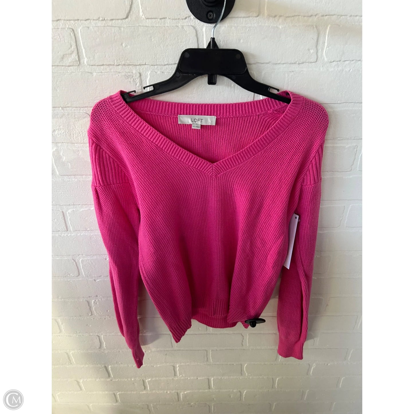 Sweater By Loft In Pink, Size: Xs