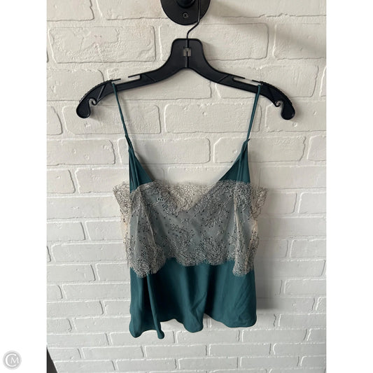 Top Sleeveless By Free People In Green, Size: Xs