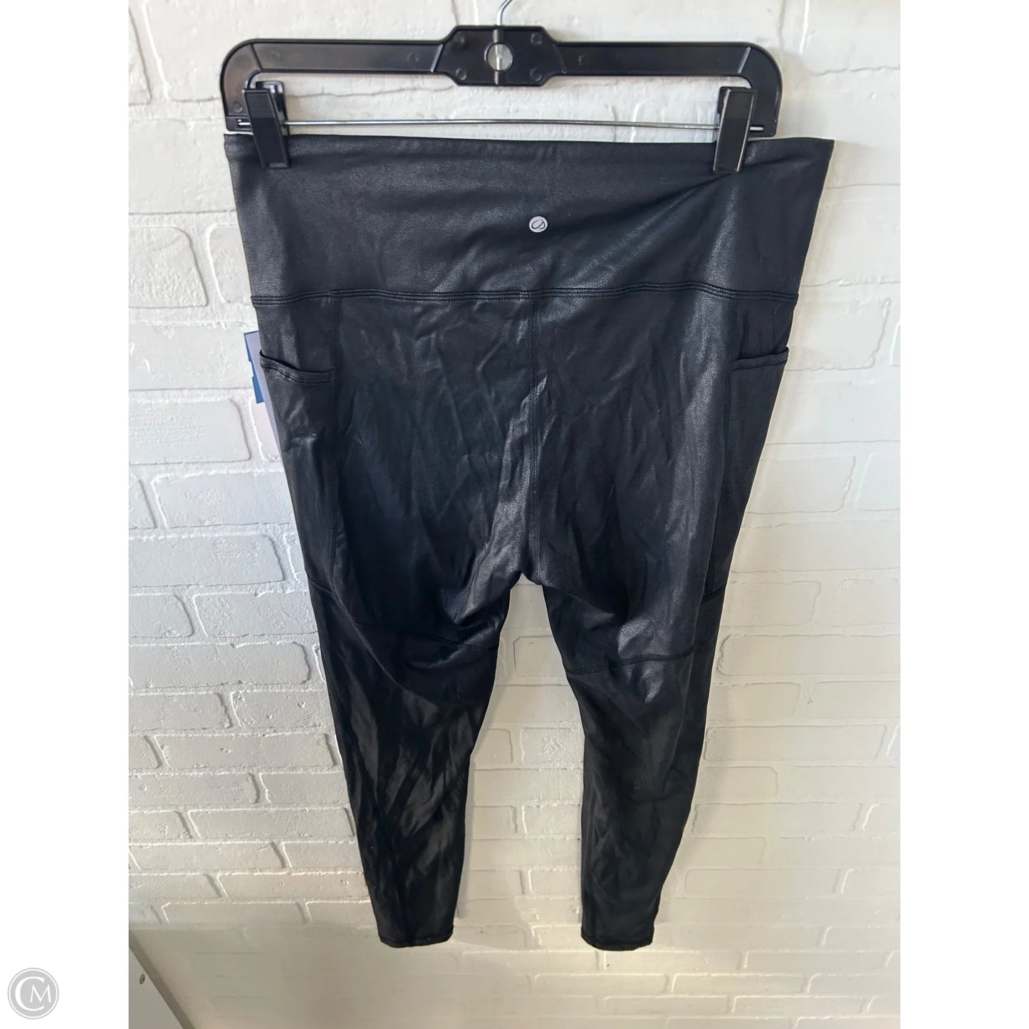 Athletic Leggings By Crz Yoga In Black, Size: 14