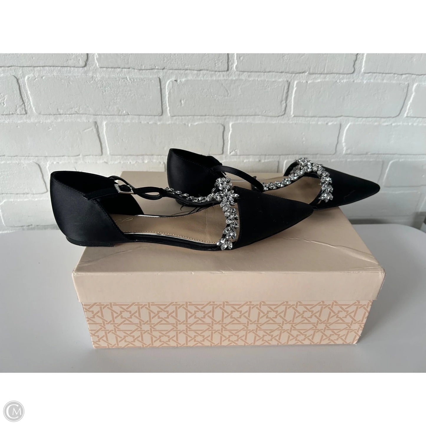 Shoes Flats By Badgley Mischka In Black, Size: 8.5