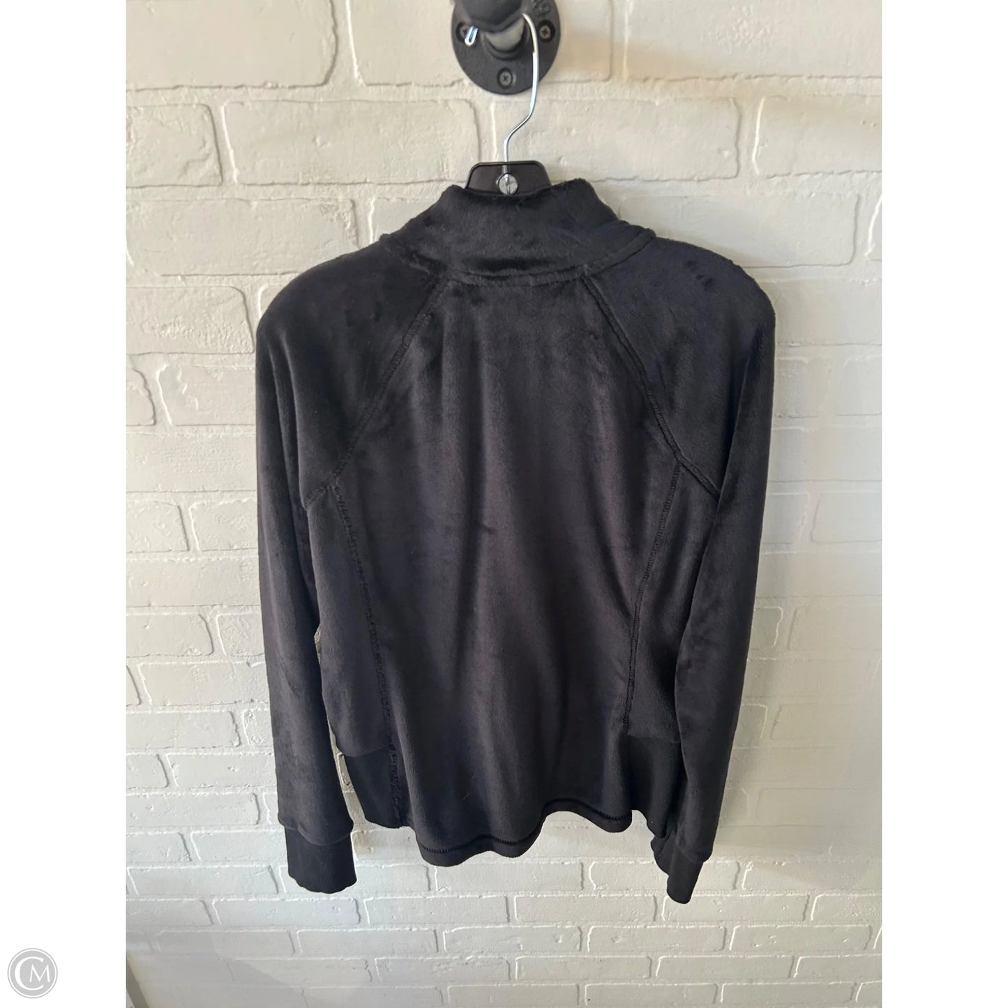 Jacket Fleece By Free Country In Black, Size: L