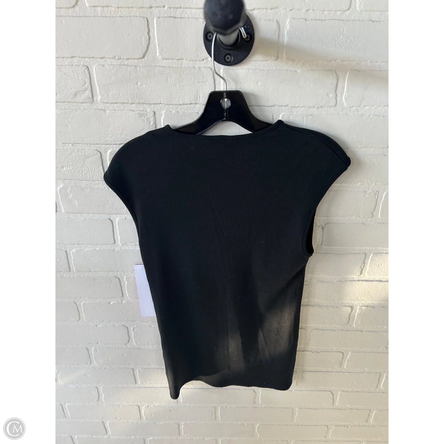 Top Sleeveless Basic By Banana Republic In Black, Size: S