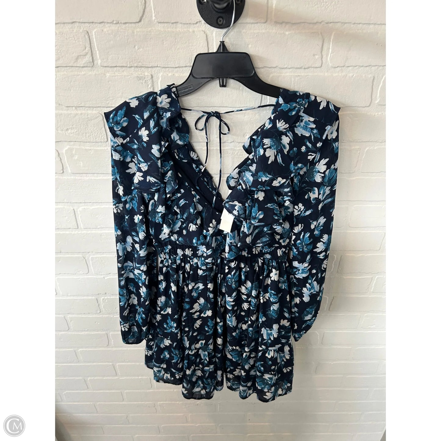 Dress Casual Short By Abercrombie And Fitch In Blue, Size: Xs