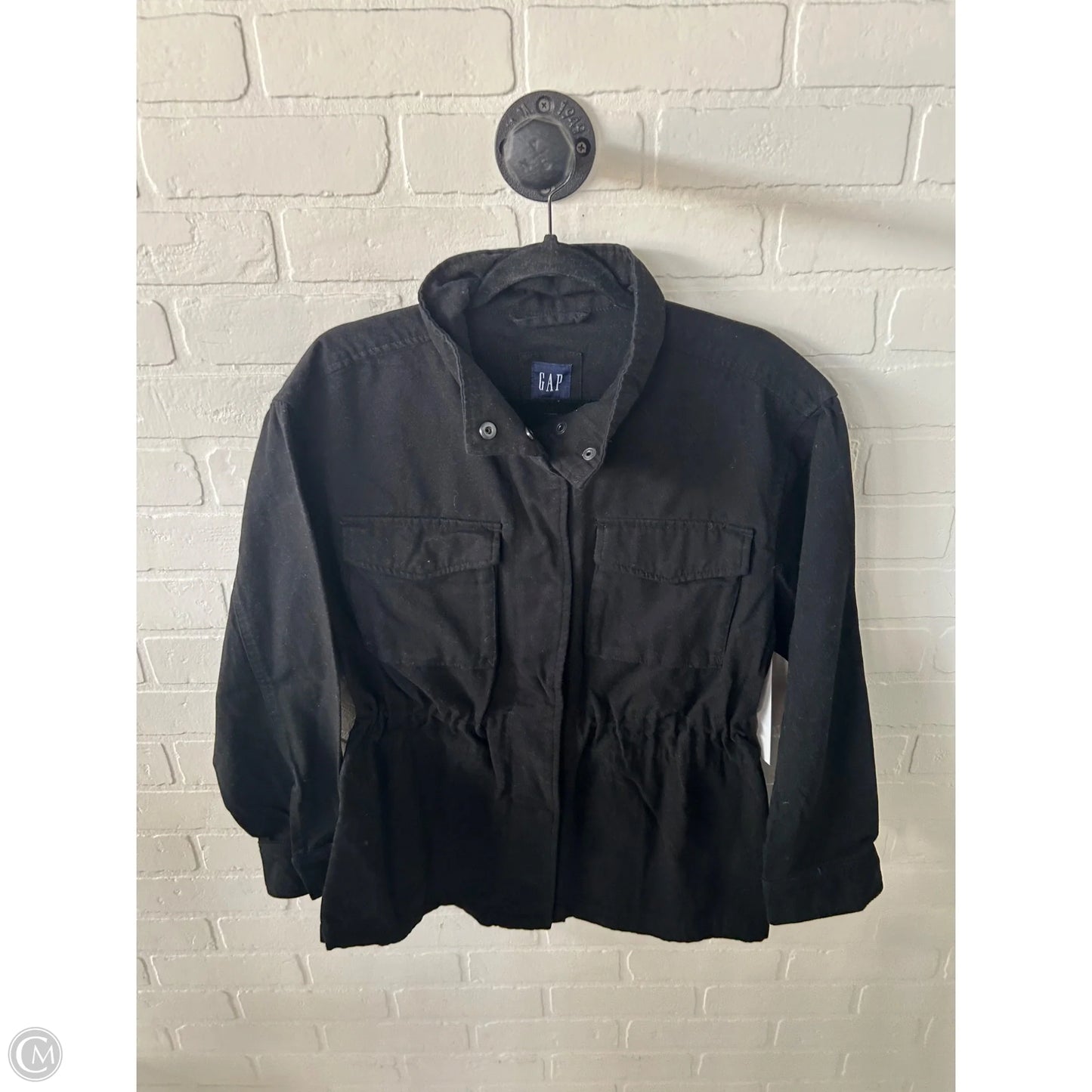 Jacket Other By Gap In Black, Size: S