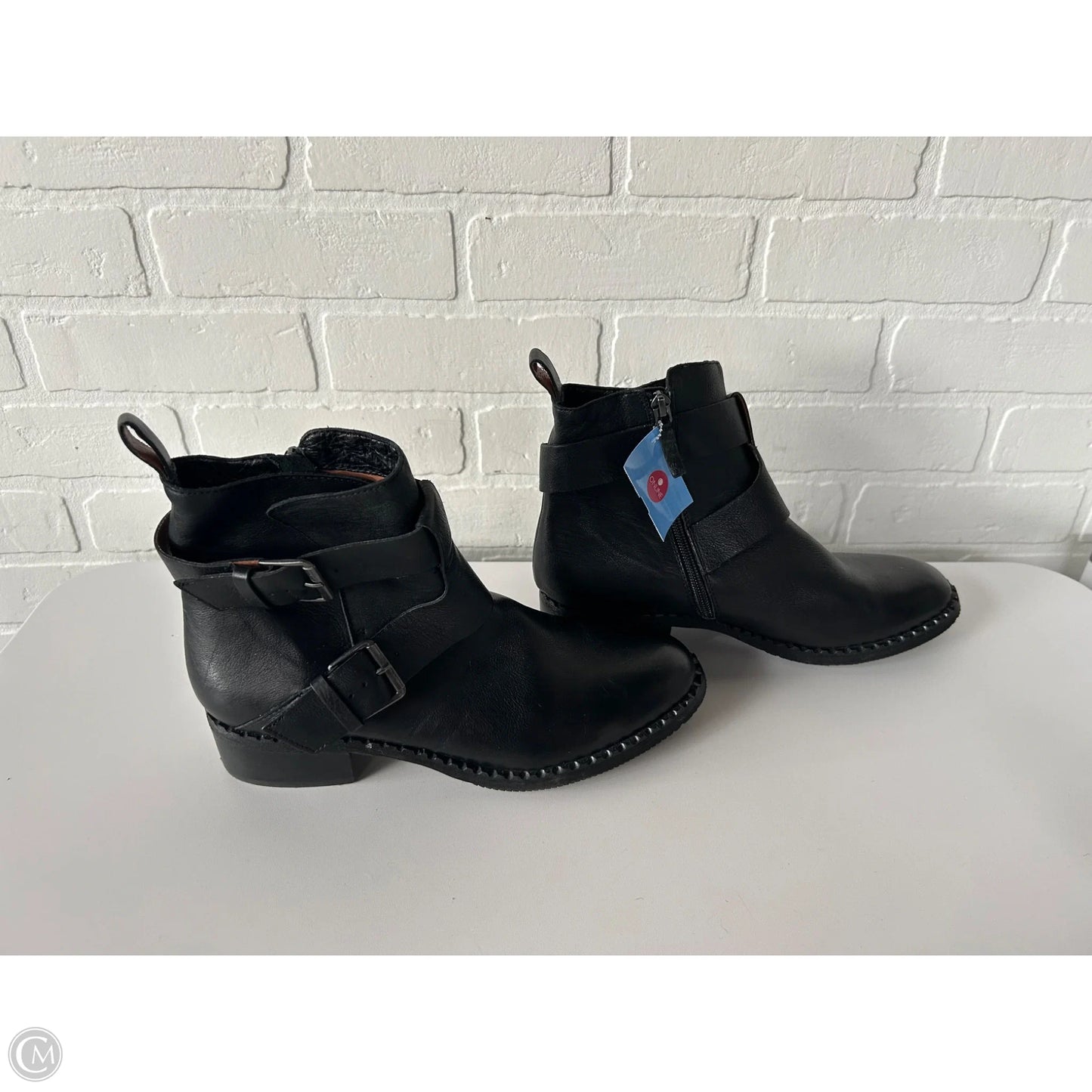 Boots Ankle Flats By Gentle Souls In Black, Size: 9