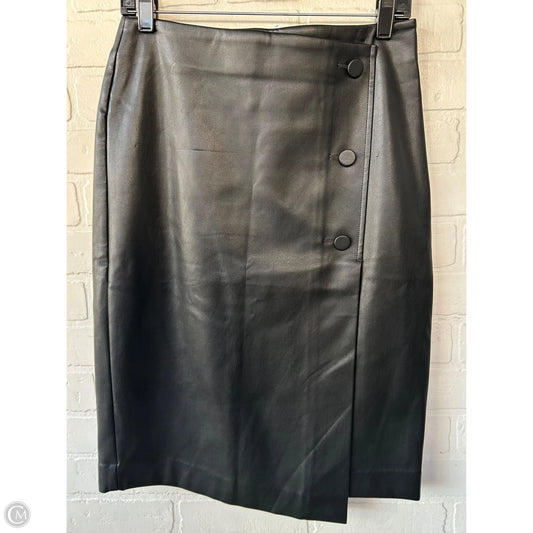 Skirt Midi By Ann Taylor In Black, Size: 2