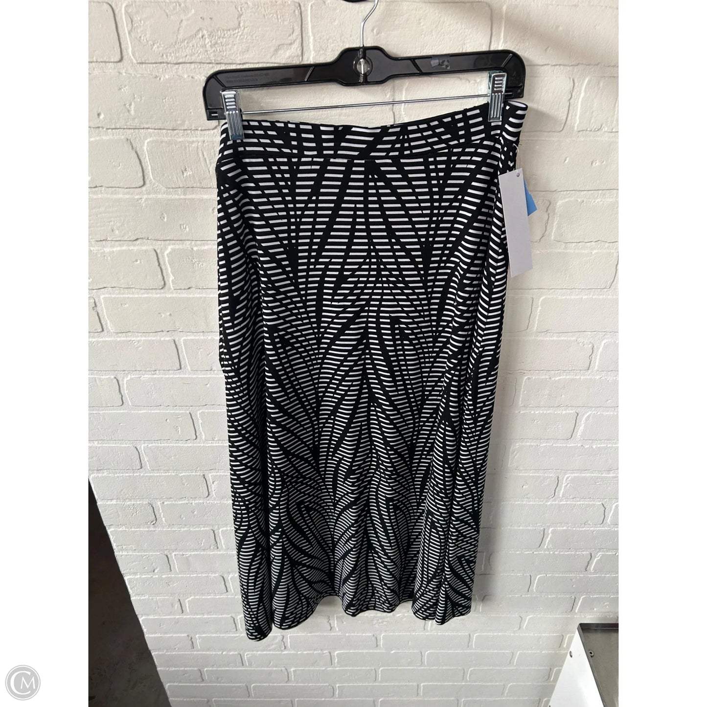 Skirt Maxi By Jones Studio In Black & White, Size: 16