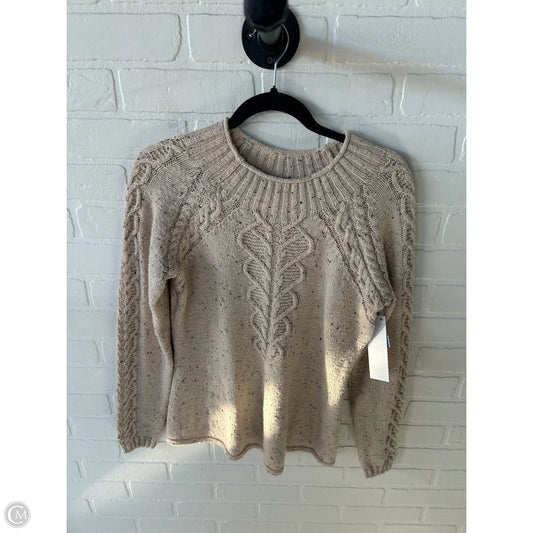 Sweater By Nic + Zoe In Tan, Size: S