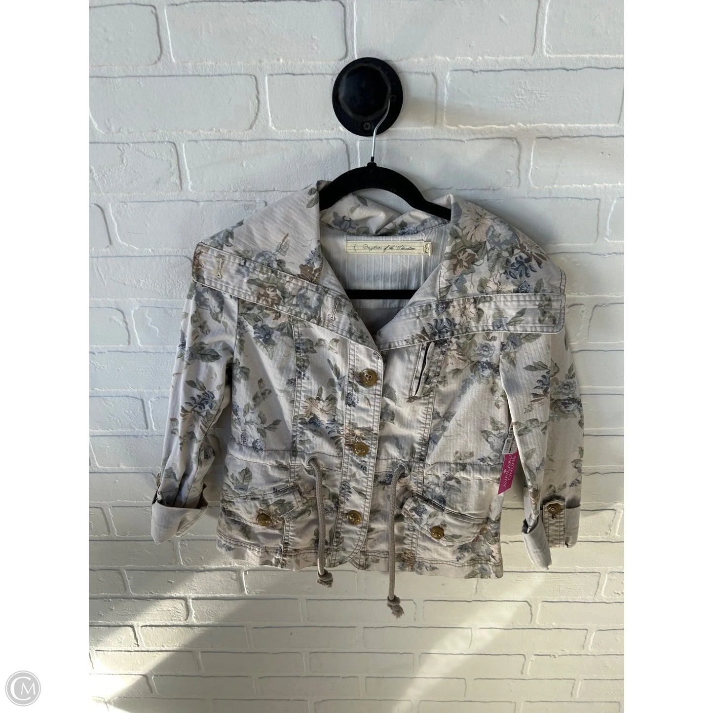 Jacket Other By Clothes Mentor In Green & Tan, Size: Xs