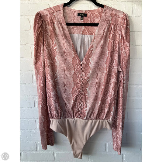 Bodysuit By Afrm In Orange, Size: Xl