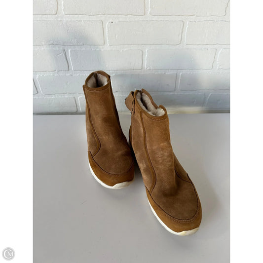 Boots Designer By Ugg In Brown, Size: 7