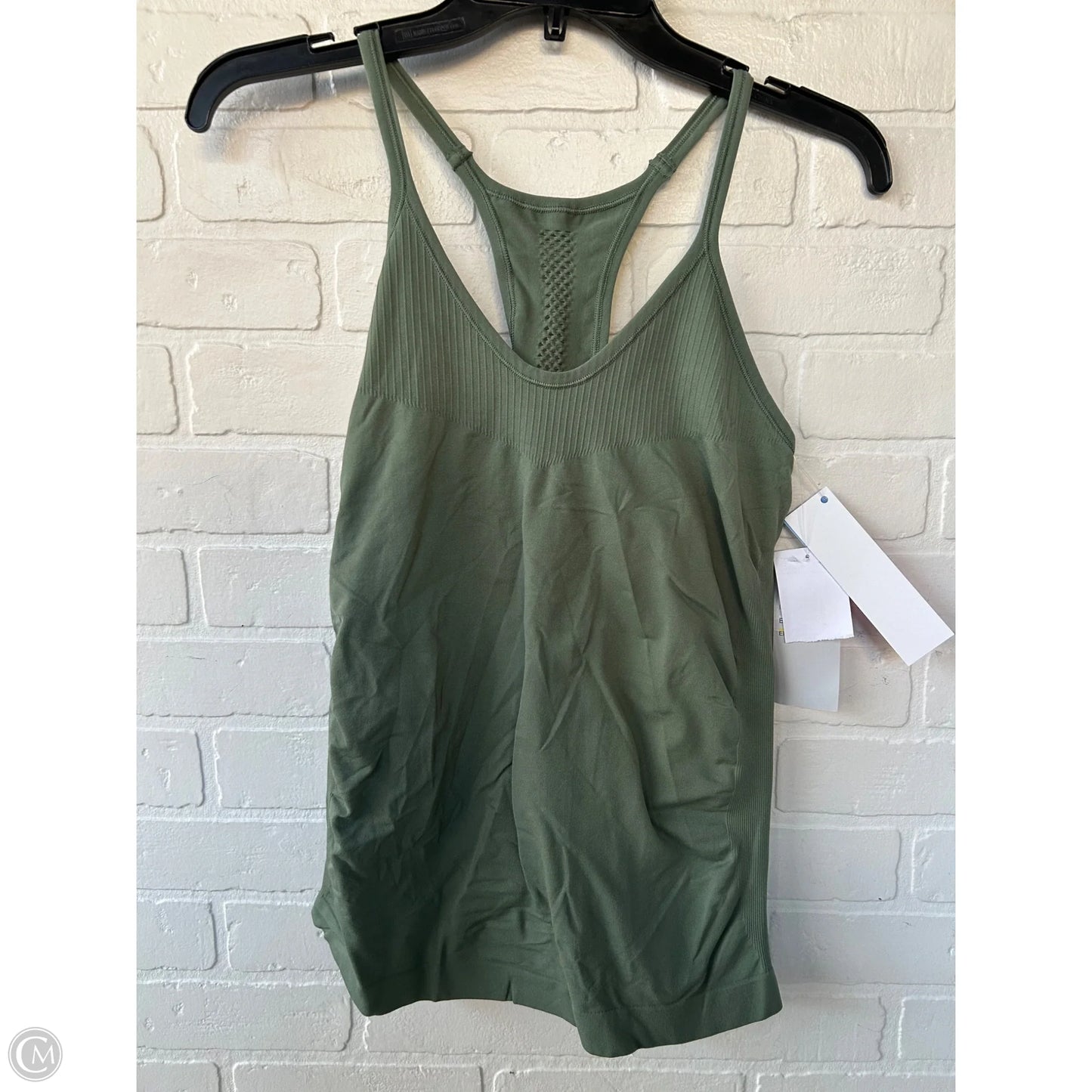Athletic Tank Top By Zella In Green, Size: L