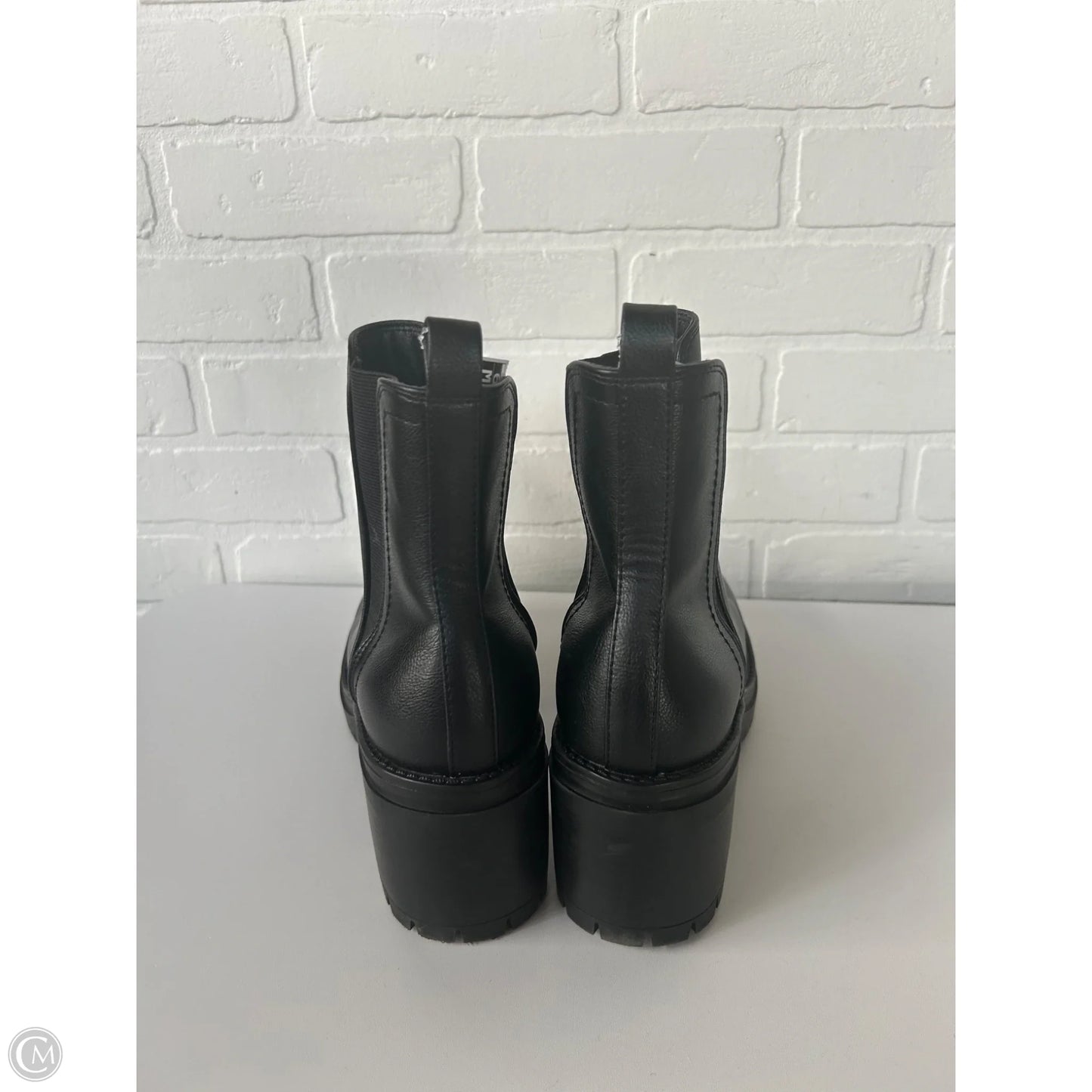 Boots Mid-calf Heels By Mia In Black, Size: 9.5