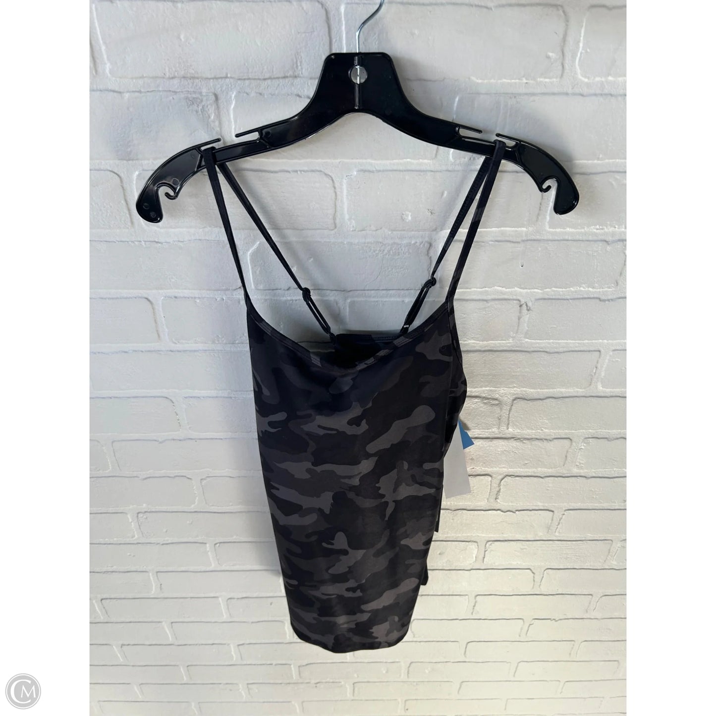 Athletic Tank Top By Clothes Mentor In Black & Purple, Size: L