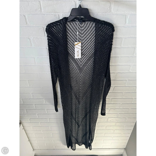 Kimono By Clothes Mentor In Black, Size: L